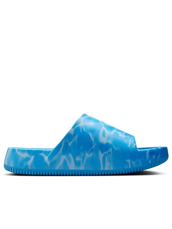 Тапочки calm printed slides Nike — изображение 2 из 4, синий
