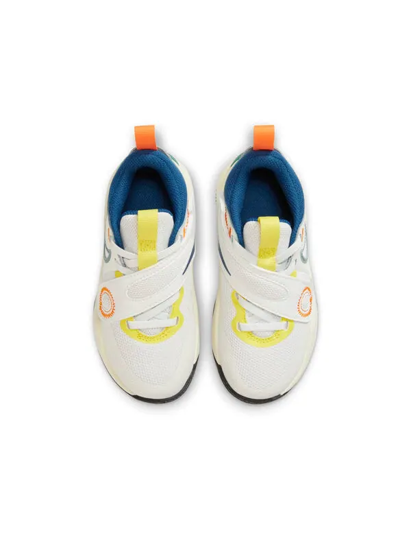 Кроссовки team hustle d 11 'sail bicoastal opti yellow' Nike — изображение 3 из 4, желтый