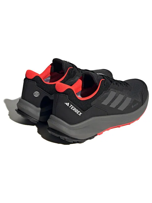 Кроссовки terrex rider gore-tex Adidas — изображение 4 из 4, черный/серый/красный