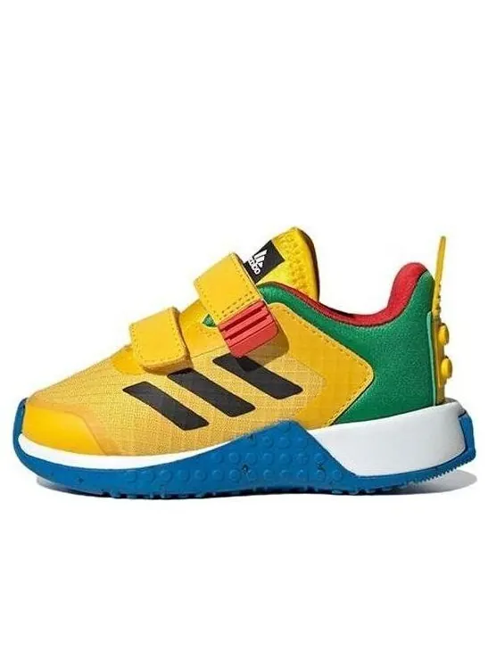 Кроссовки dna x lego кроссовки с двумя ремешками и липучкой Adidas — изображение 1 из 4, желтый/черный/синий