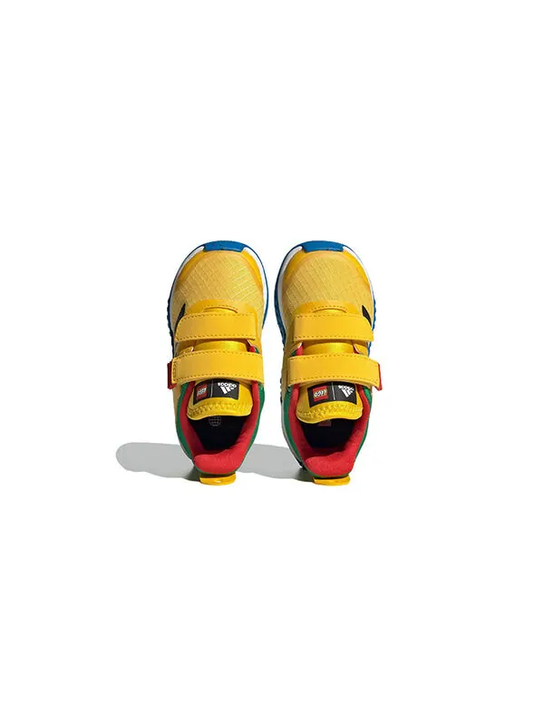 Кроссовки dna x lego кроссовки с двумя ремешками и липучкой Adidas — изображение 4 из 4, желтый/черный/синий