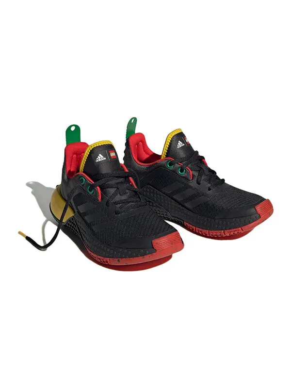 Кроссовки спортивные ДНК x лего Adidas — изображение 3 из 4, черный/черный/красный