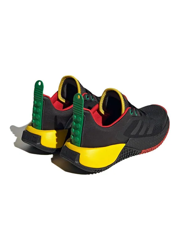 Кроссовки спортивные ДНК x лего Adidas — изображение 4 из 4, черный/черный/красный