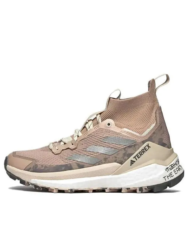 Кроссовки terrex x and wander free hiker 2 'wonder taupe' Adidas — изображение 1 из 4, серебристый/оливковый