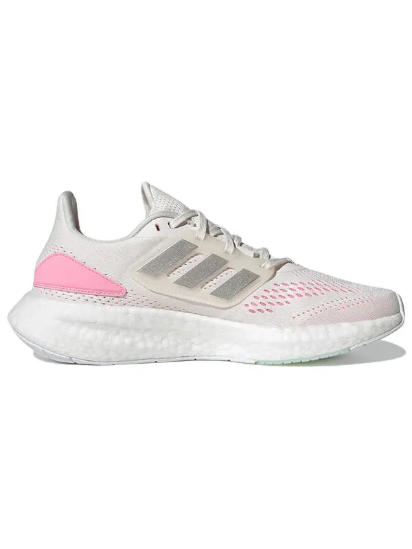 Кроссовки pureboost 22 Adidas — изображение 2 из 4, розовый/белый
