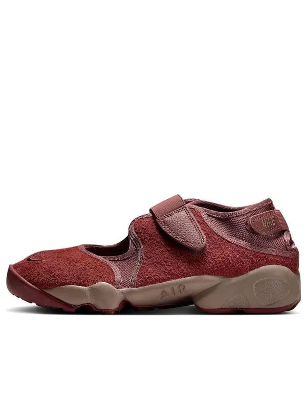 Кроссовки air rift 'maroon' Nike — изображение 1 из 5, коричневый
