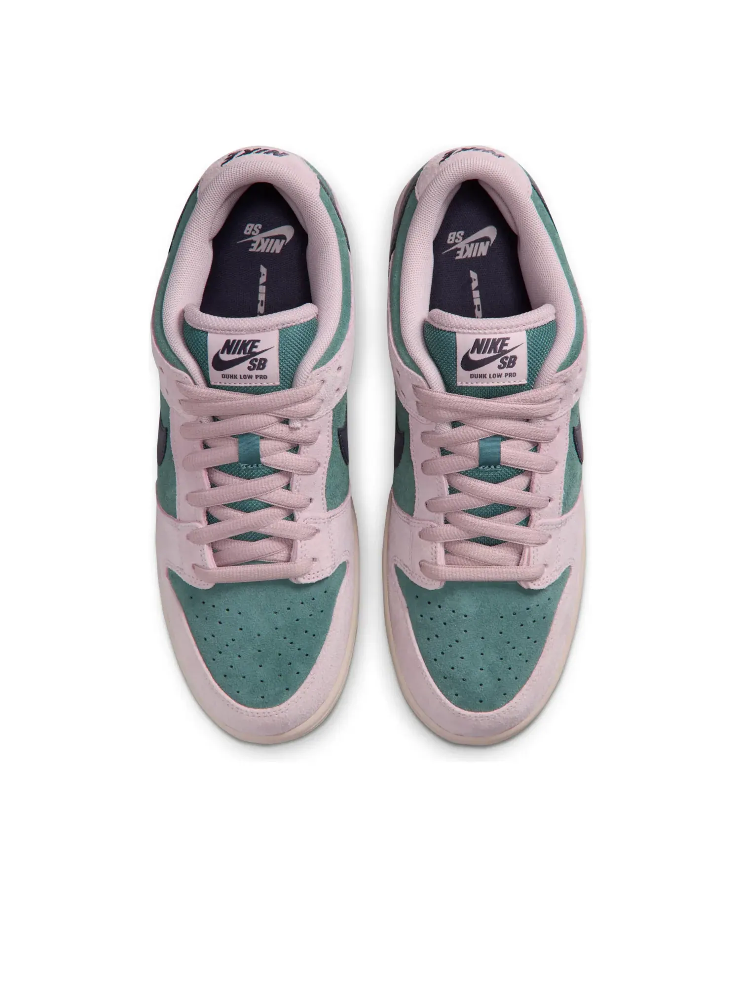 Кроссовки Nike SB Dunk Low 'Mineral Slate Particle Rose' — изображение 2 из 6, зеленый