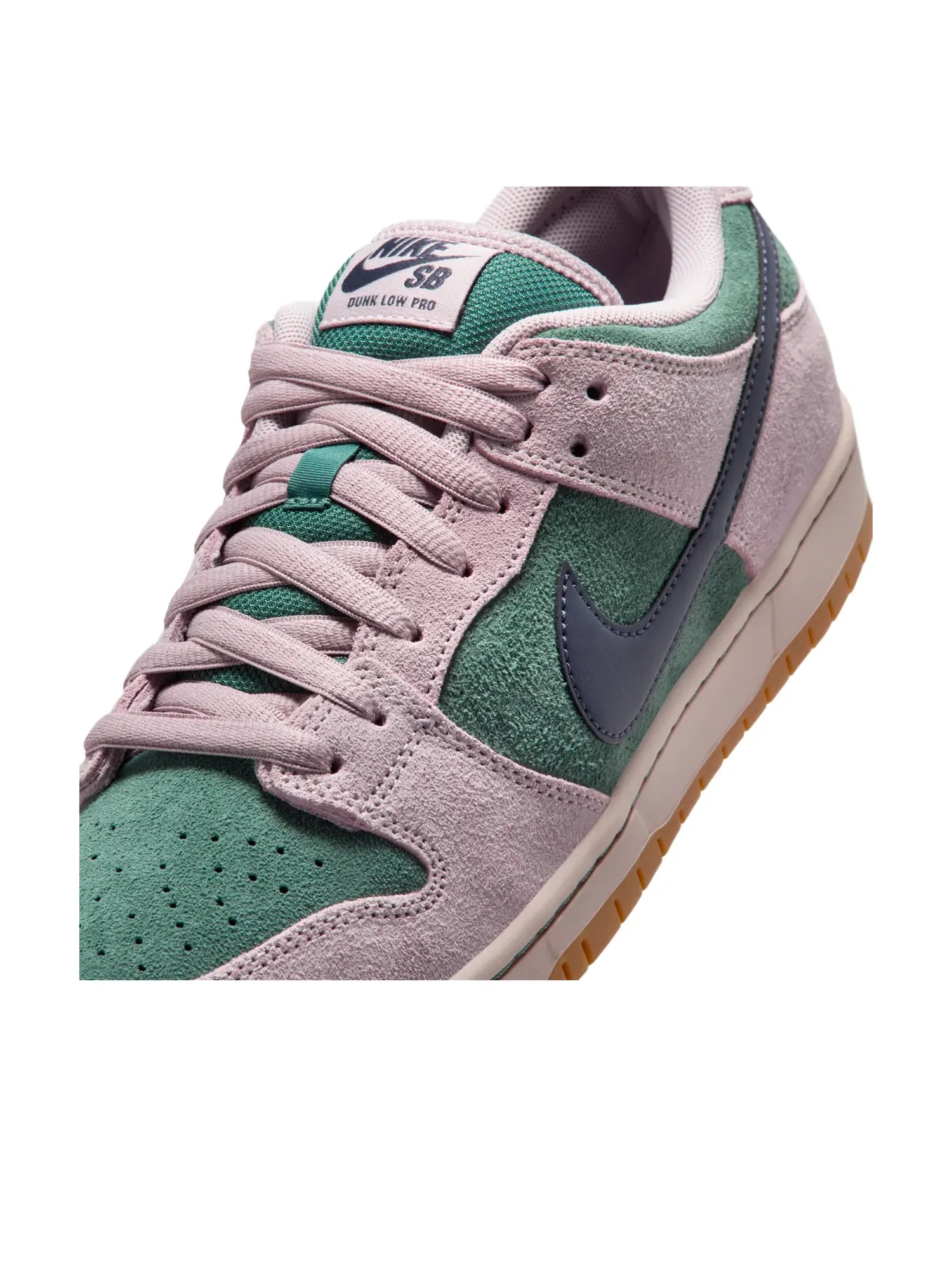 Кроссовки Nike SB Dunk Low 'Mineral Slate Particle Rose' — изображение 5 из 6, зеленый