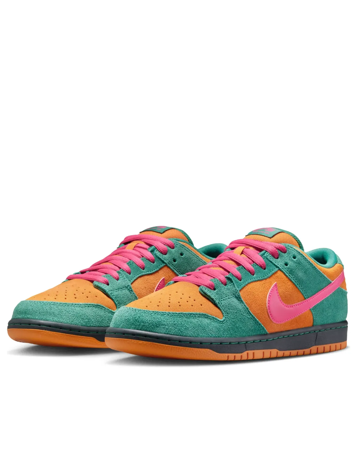 Мужские кроссовки с замшевым верхом Nike Dunk Low Green Noise Light Curry — изображение 5 из 7, зеленый