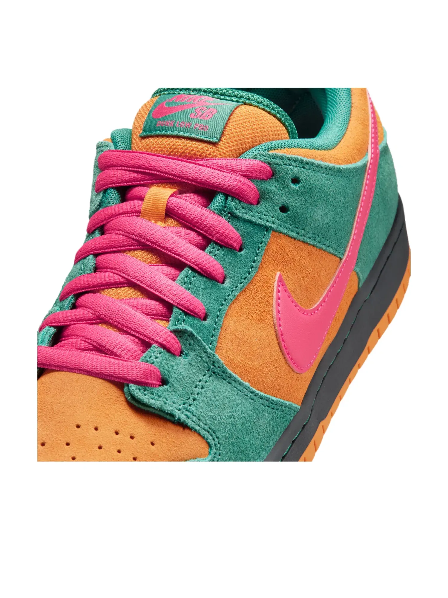 Мужские кроссовки с замшевым верхом Nike Dunk Low Green Noise Light Curry — изображение 6 из 7, зеленый