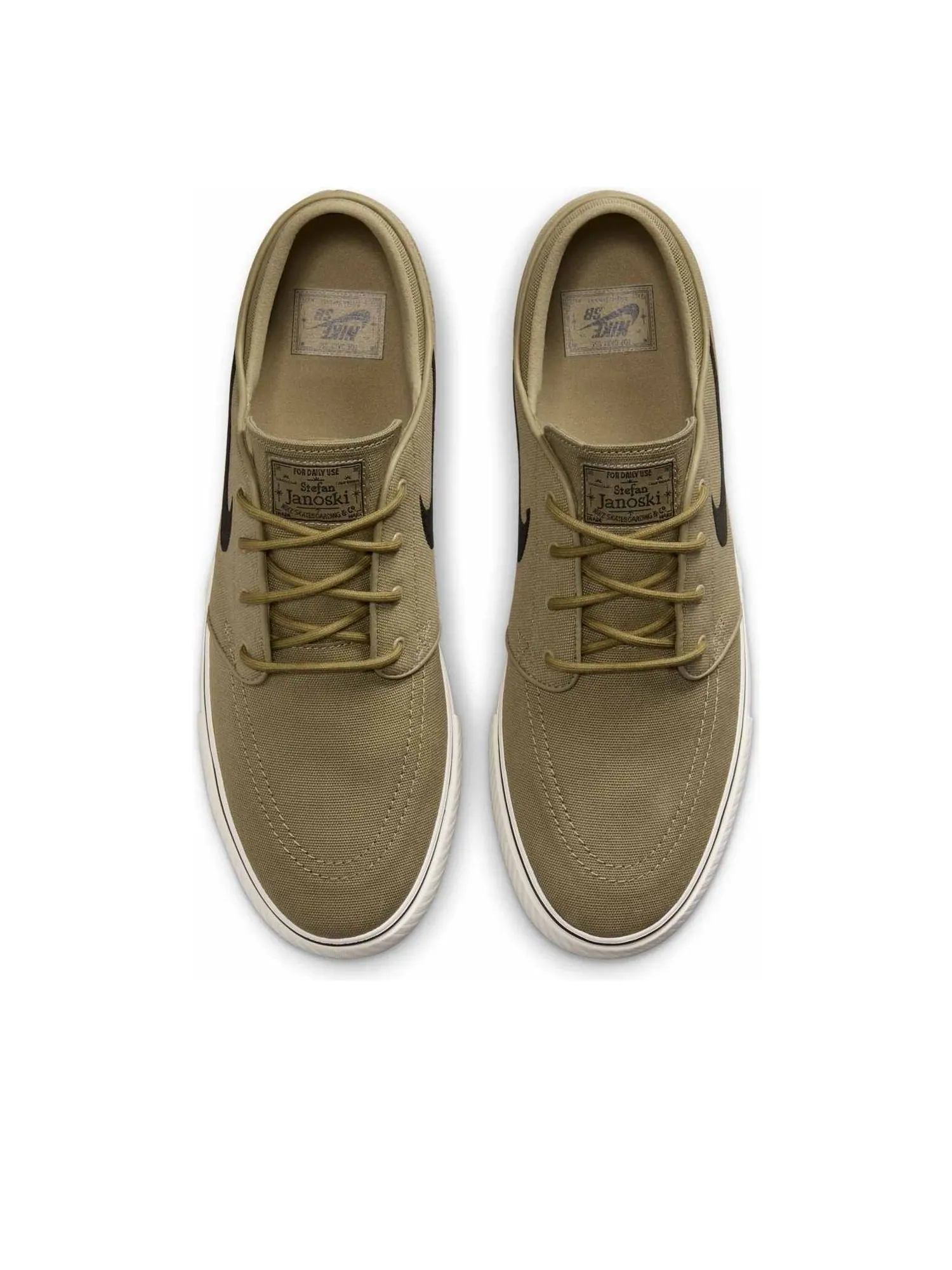 Кроссовки Nike SB Zoom Janoski OG+ Canvas 'Neutral Olive' — изображение 2 из 6, коричневый