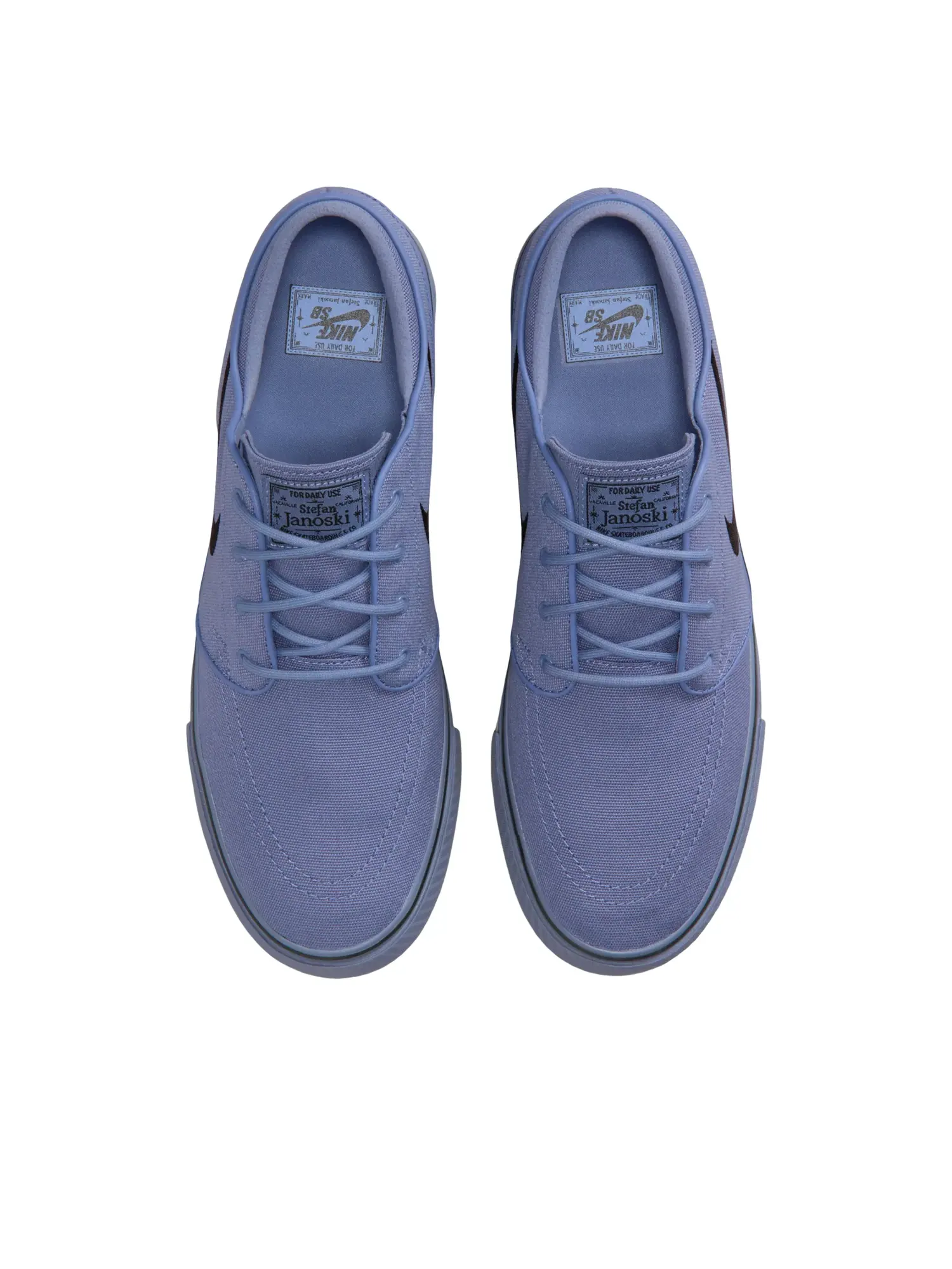 Кроссовки Nike SB Zoom Janoski OG+ Canvas 'World Indigo Black' — изображение 2 из 7, синий