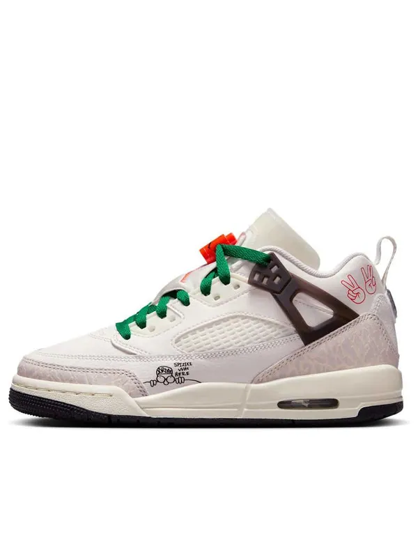 Кроссовки spizike low Air Jordan — изображение 1 из 4, бежевый