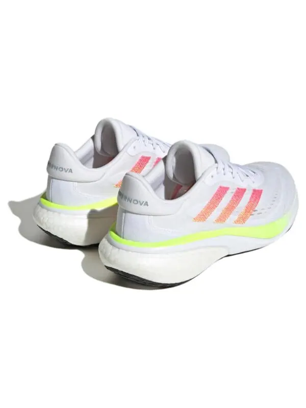Кроссовки (WMNS) Adidas Supernova 3 Running Shoes 'White Lucid Pink Wonder Blue' — изображение 3 из 4, белый/розовый/синий