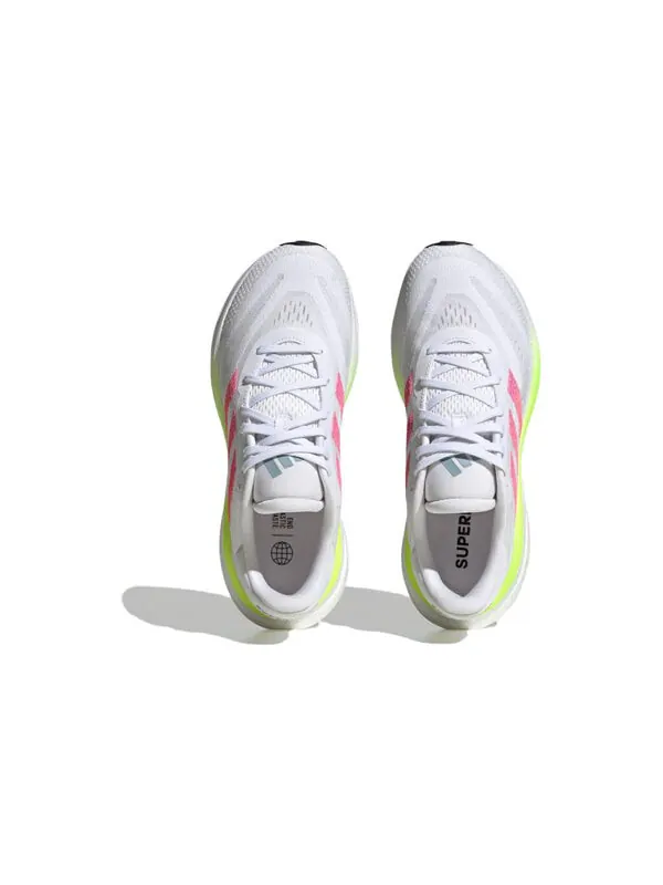 Кроссовки (WMNS) Adidas Supernova 3 Running Shoes 'White Lucid Pink Wonder Blue' — изображение 4 из 4, белый/розовый/синий