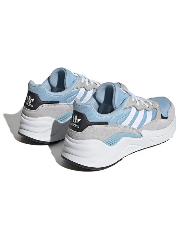 Кроссовки оригиналы ретро adisuper Adidas — изображение 4 из 4, синий/белый/серый