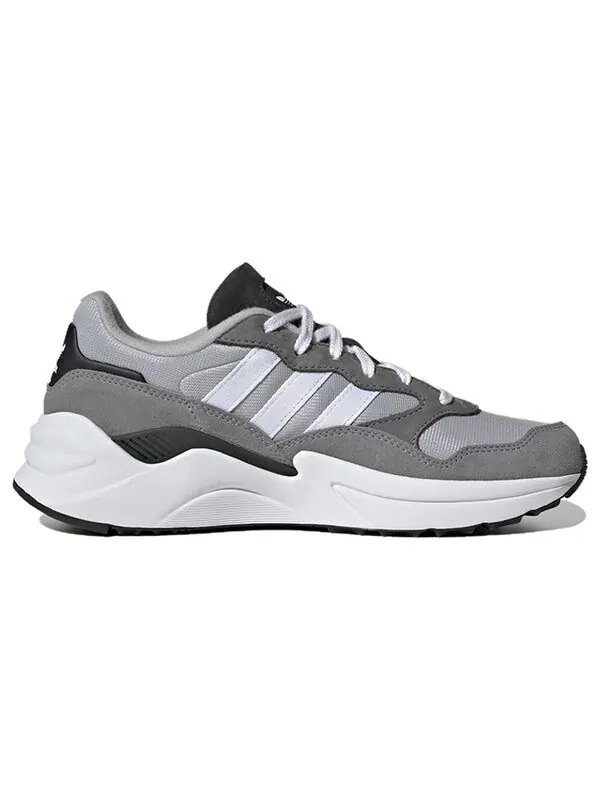 Кроссовки ретро adisuper Adidas — изображение 2 из 4, серый/серый/белый