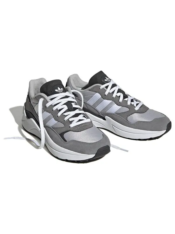 Кроссовки ретро adisuper Adidas — изображение 3 из 4, серый/серый/белый