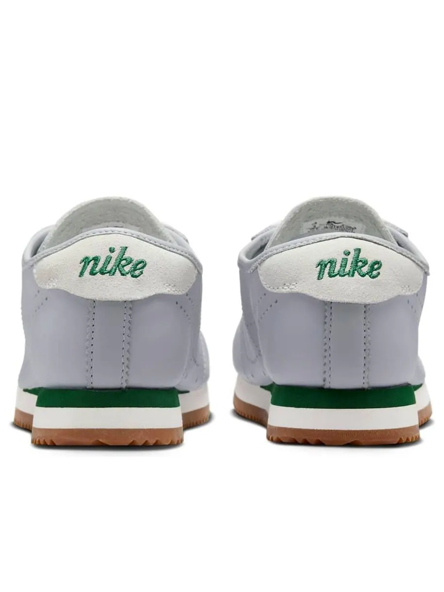 Кроссовки (WMNS) Nike Cortez Leather 'Wolf Grey Summit White Green Gum' — изображение 5 из 6, серый
