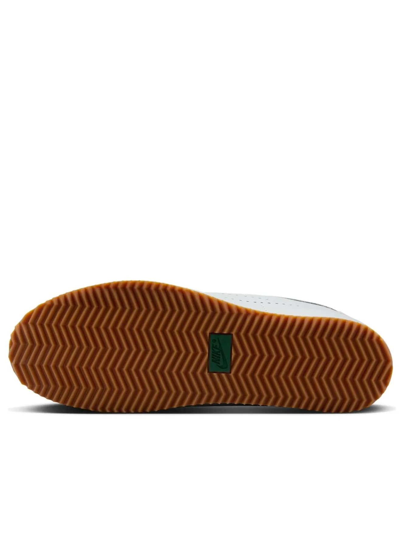 Кроссовки (WMNS) Nike Cortez Leather 'Wolf Grey Summit White Green Gum' — изображение 6 из 6, серый