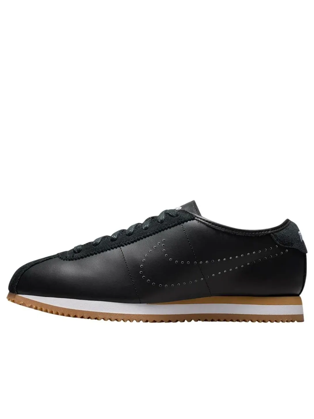 Кроссовки (WMNS) Nike Cortez Leather 'Black Gum Light Brown' — изображение 1 из 5, черный