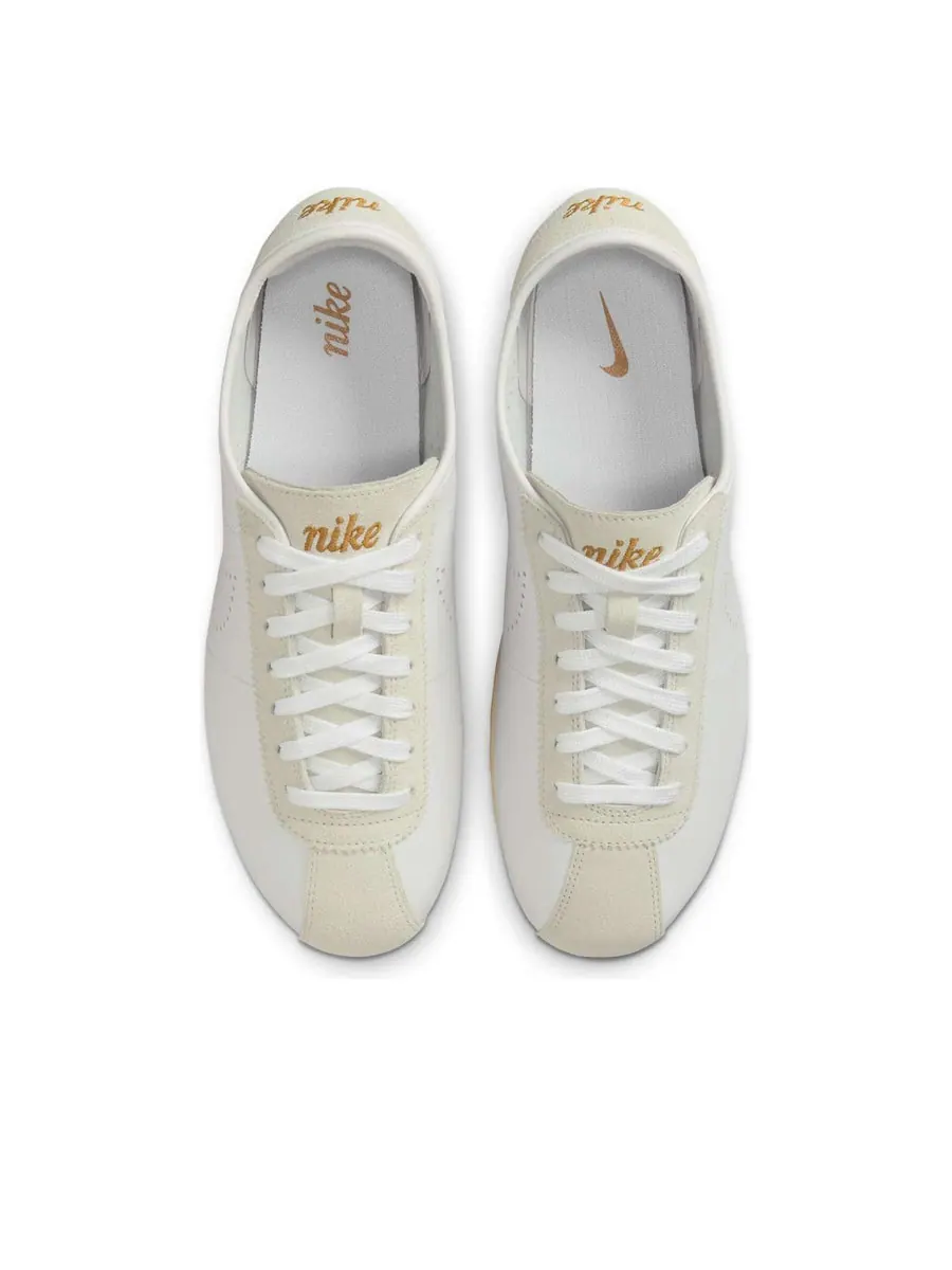 Кроссовки (WMNS) Nike Cortez 'White Bronze Perforated Swoosh' — изображение 4 из 6, белый