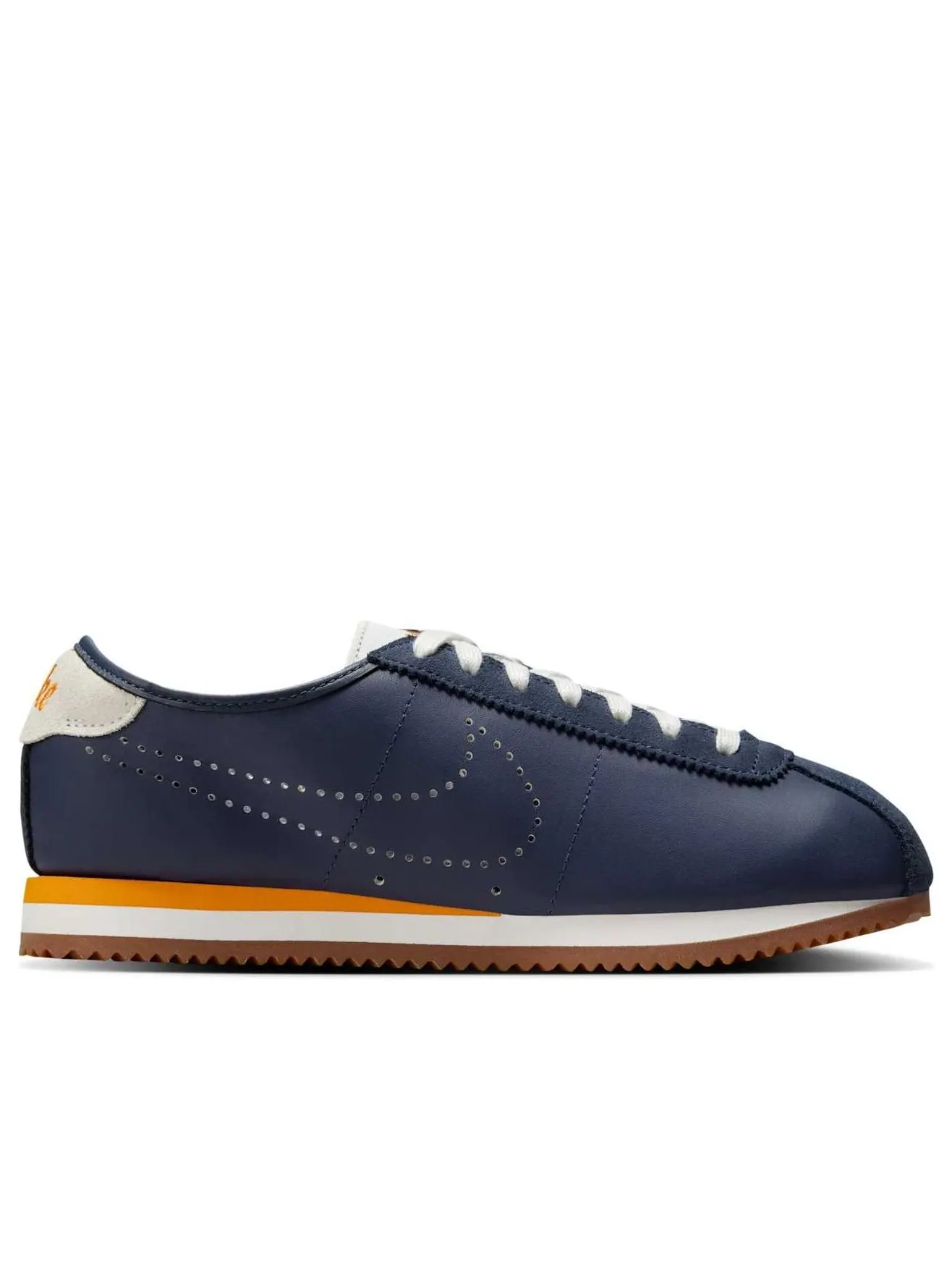 Кроссовки (WMNS) Nike Cortez Leather 'Midnight Navy Bright Ceramic Gum' — изображение 6 из 6, темно-синий