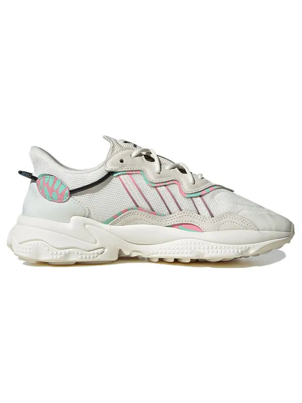 Кроссовки кроссовки ozweego Adidas — изображение 2 из 4, белый/белый/черный