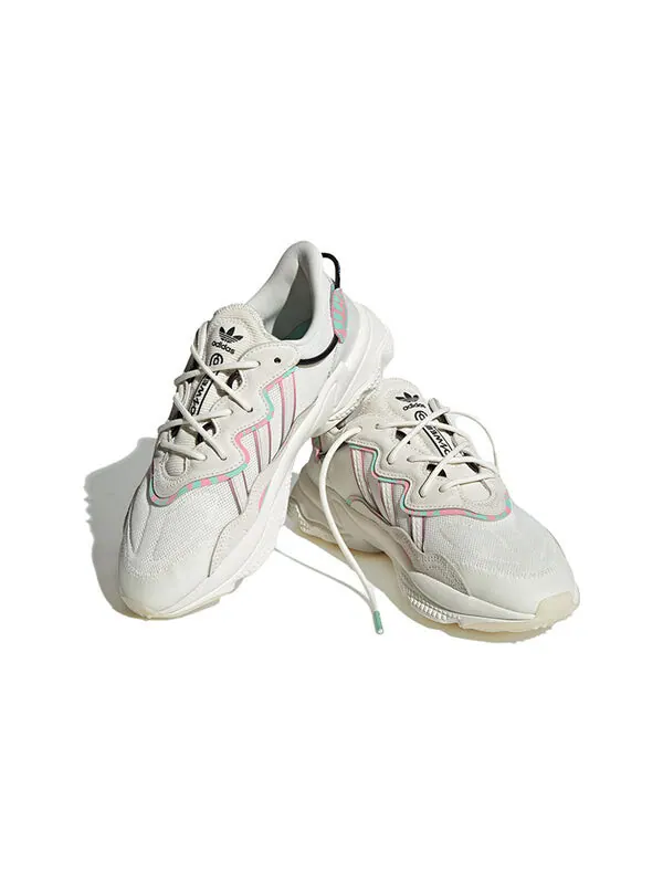 Кроссовки кроссовки ozweego Adidas — изображение 3 из 4, белый/белый/черный