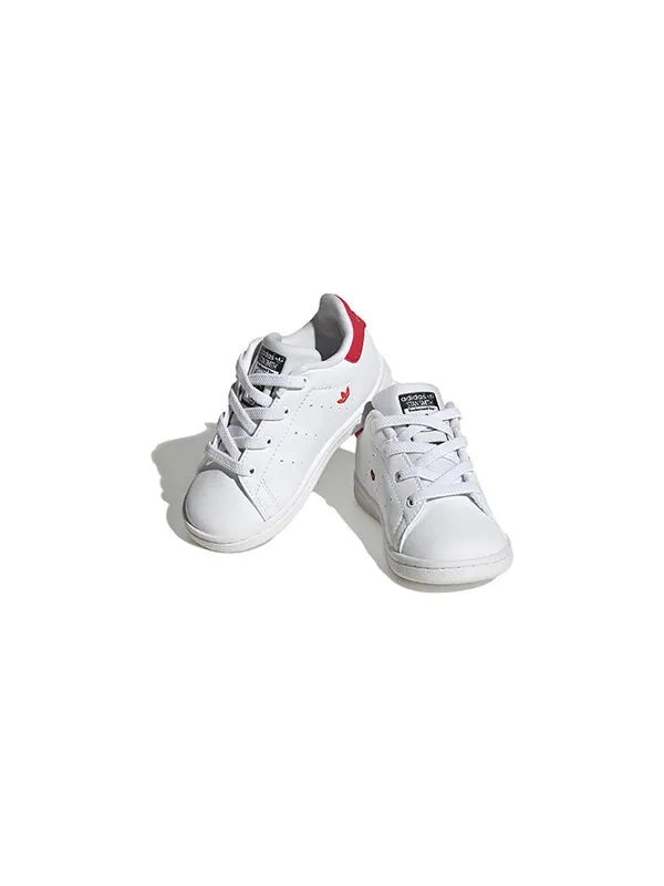 Кроссовки оригиналы stan smith Adidas — изображение 3 из 4, белый/черный/красный
