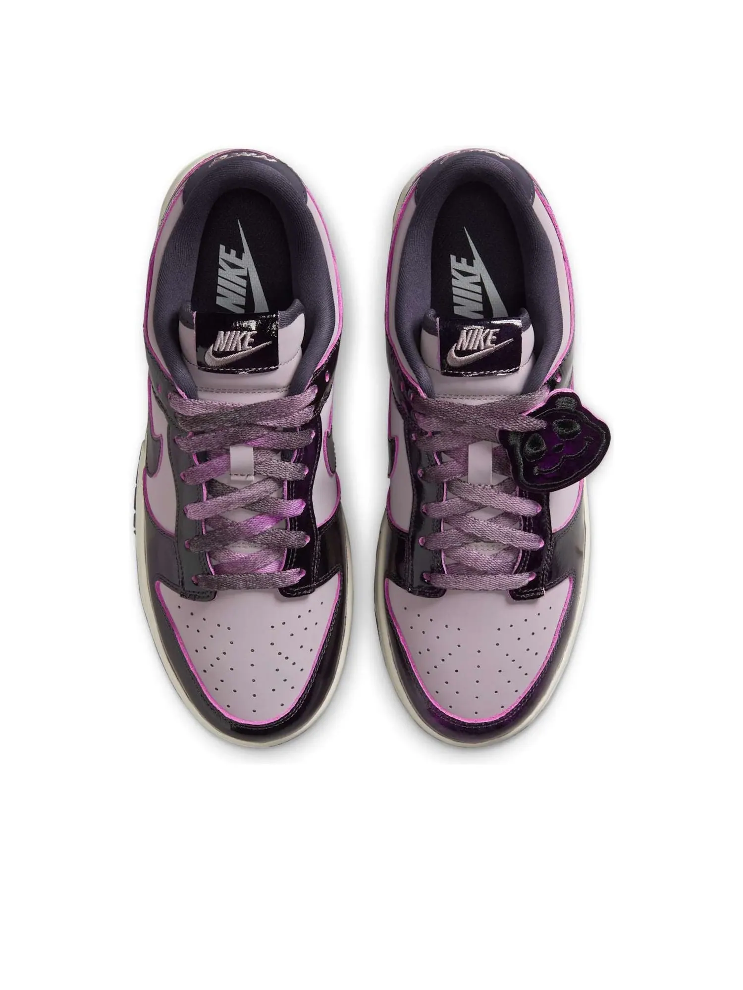 Кроссовки (WMNS) Nike Dunk Low 'Panda Cave Purple' — изображение 2 из 6, фиолетовый