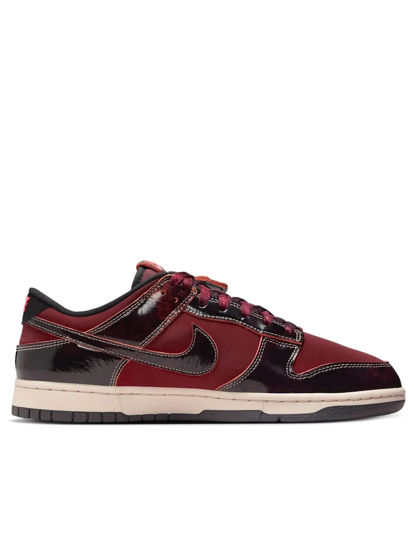 Кроссовки Nike Dunk Low Panda 'Dark Team Red' — изображение 6 из 6, красный