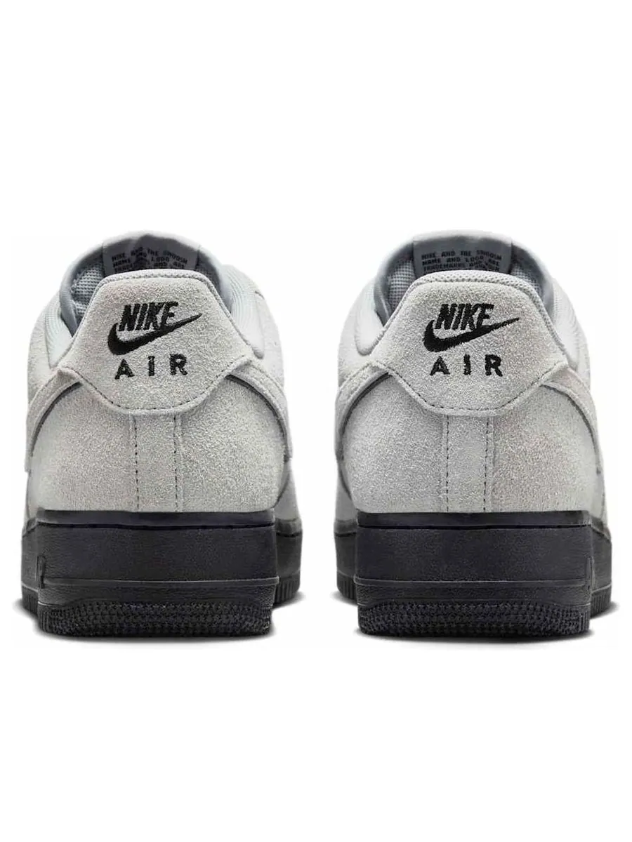 Кроссовки Nike Air Force 1 '07 LV8 'Light Smoke Grey Black' — изображение 5 из 6, серый
