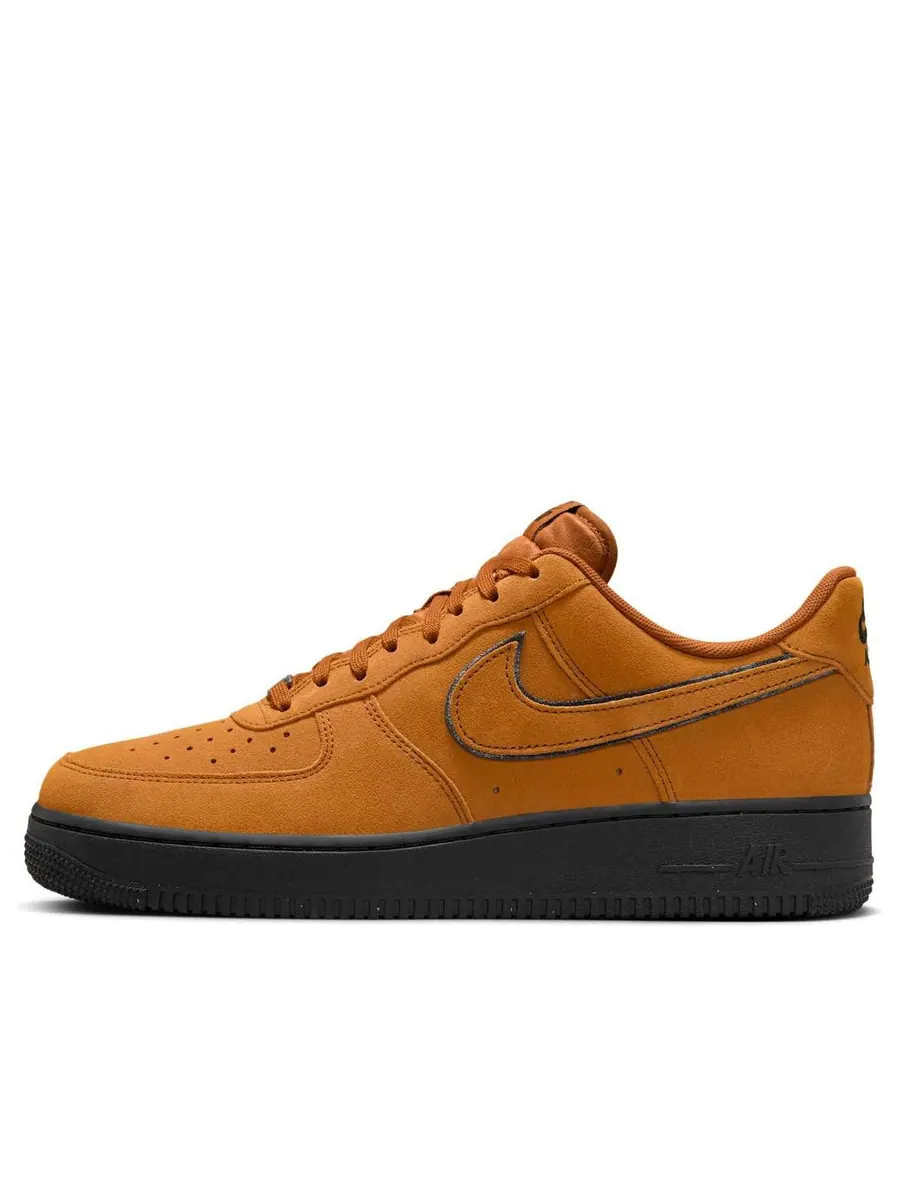 Кроссовки Nike Air Force 1 Low '07 LV8 'Desert Ochre Black' — изображение 1 из 6, бежевый