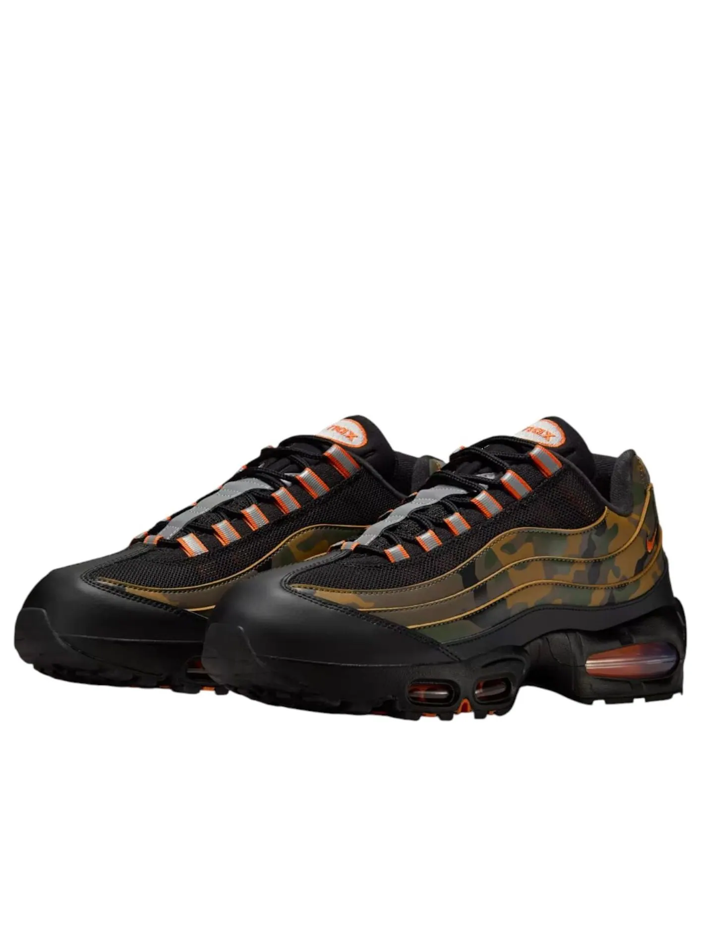 Кроссовки Nike Air Max 95 'Black Golden Beige Camo' — изображение 2 из 6, мульти