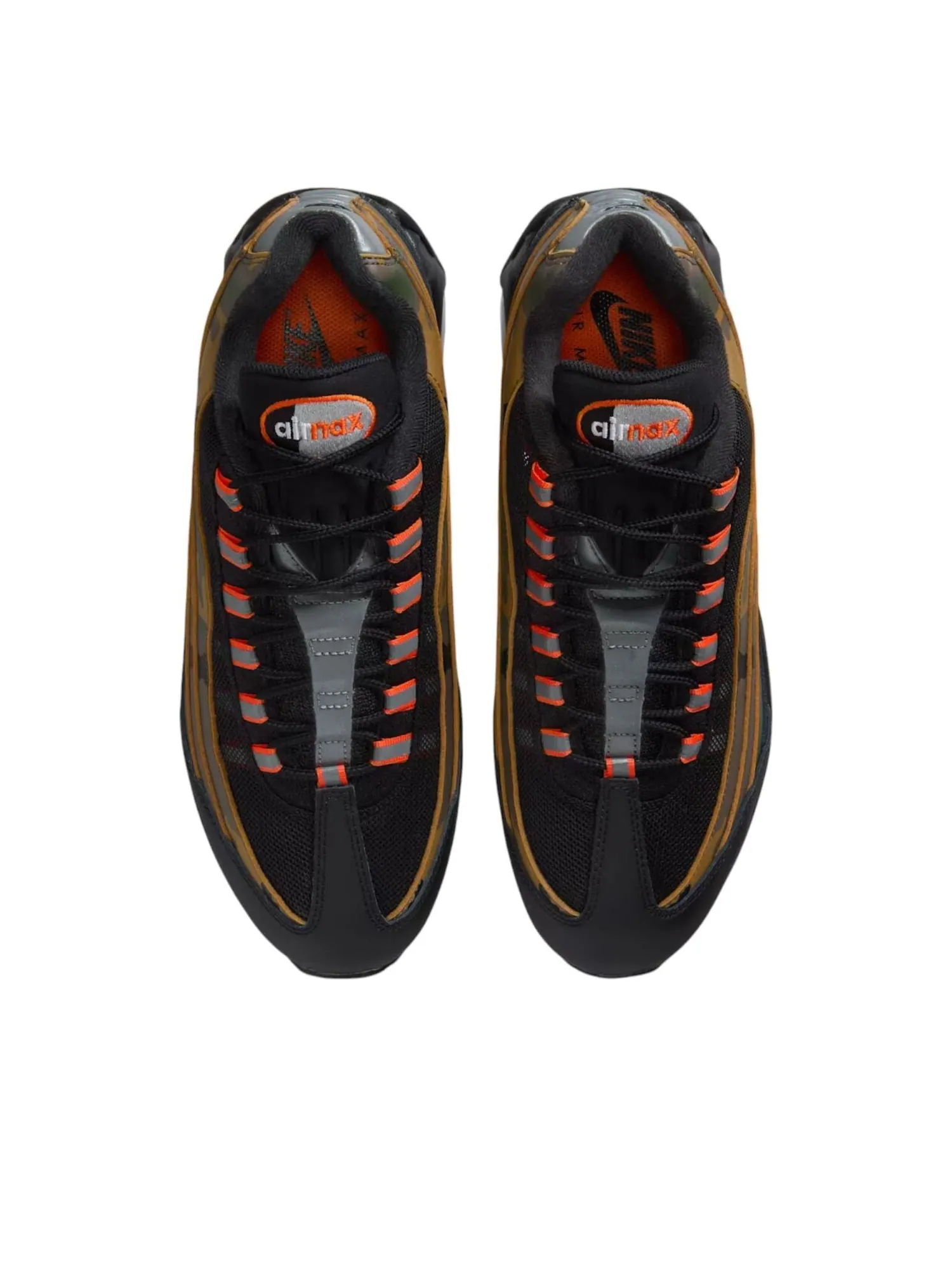 Кроссовки Nike Air Max 95 'Black Golden Beige Camo' — изображение 4 из 6, мульти