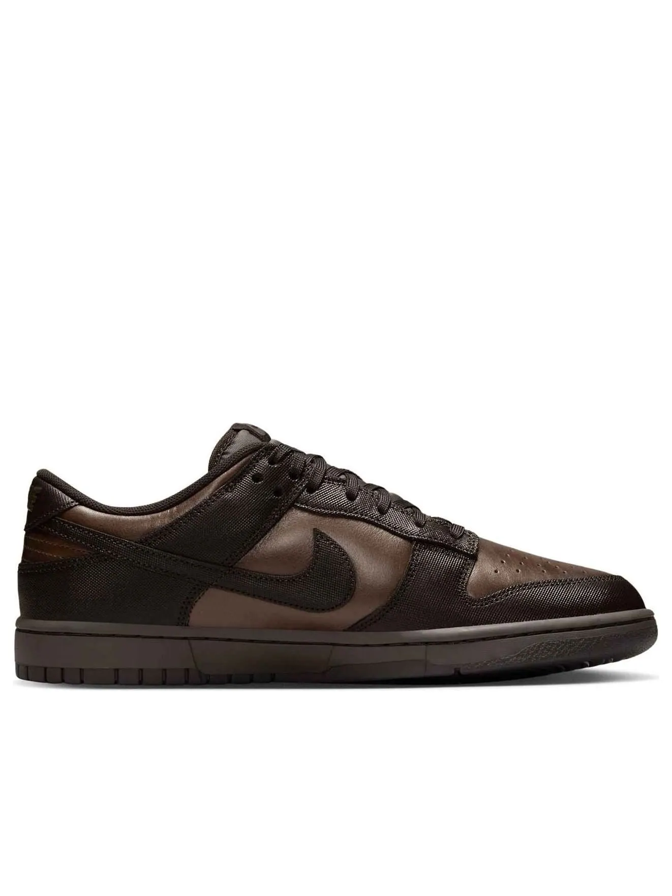 Кроссовки Nike Dunk Low Retro Premium 'Ironstone Velvet Brown' — изображение 6 из 6, коричневый