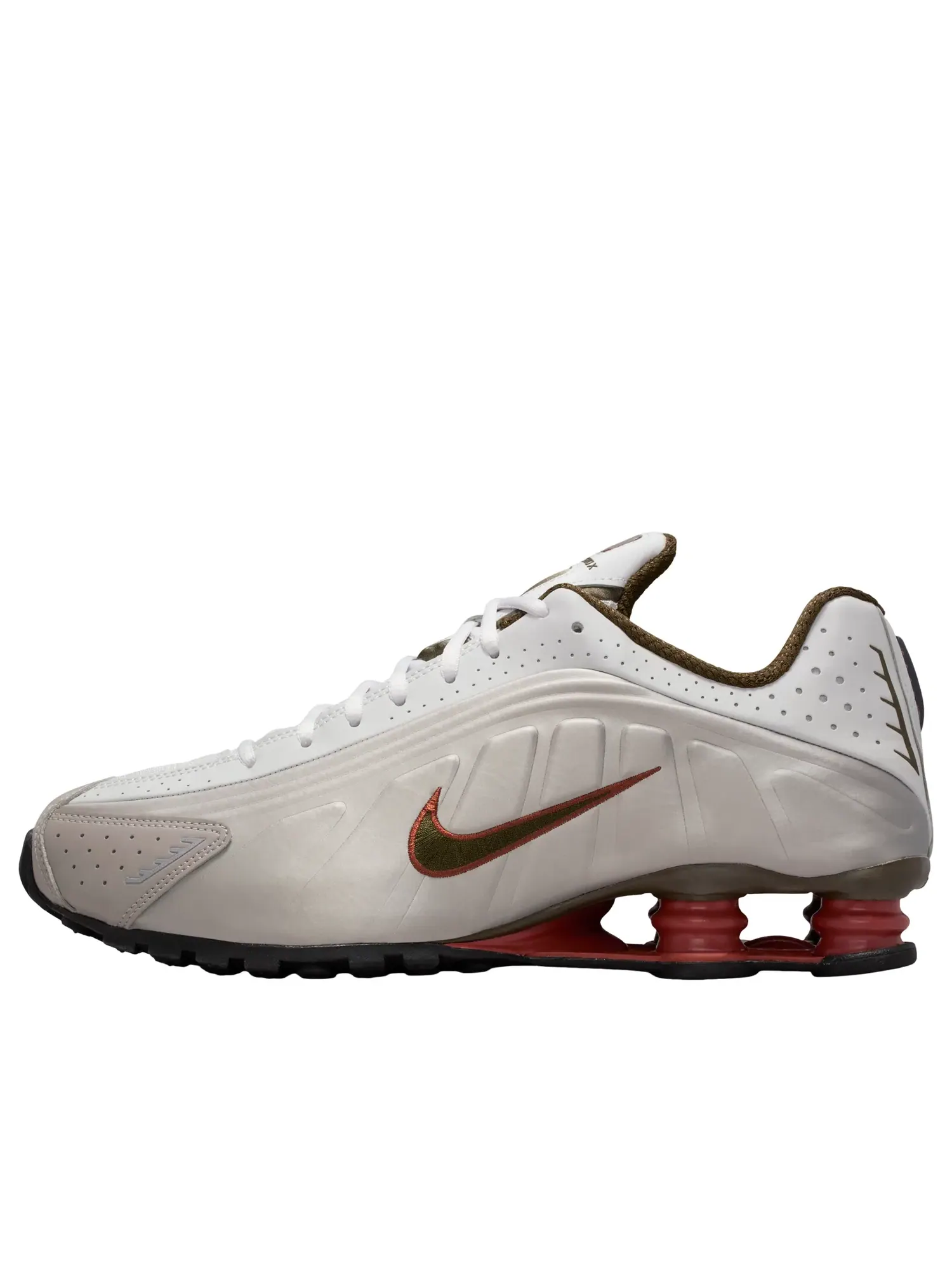 Кроссовки Nike Shox R4 'White Red Grey' HQ1988-010 — изображение 1 из 6, черный