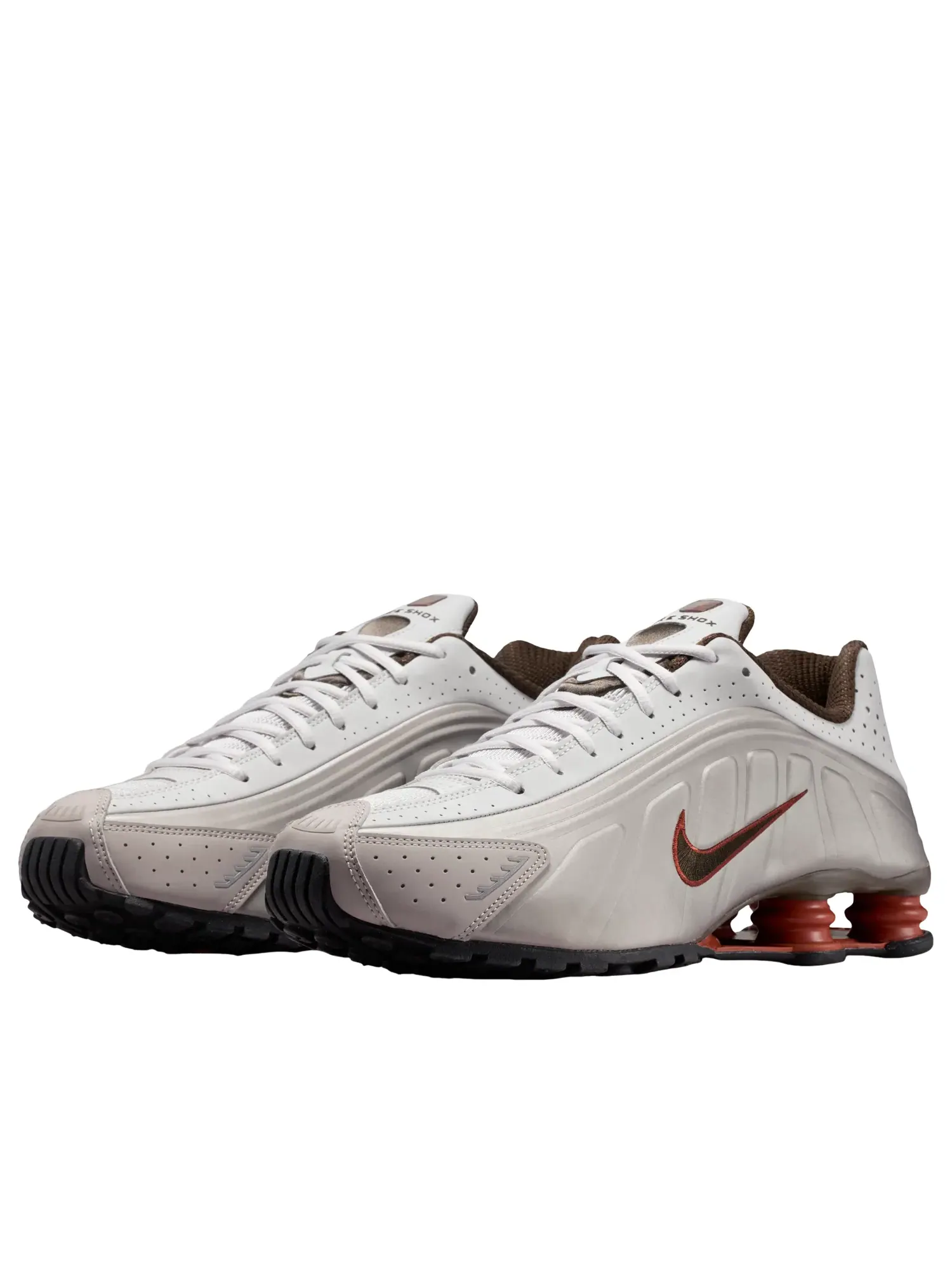 Кроссовки Nike Shox R4 'White Red Grey' HQ1988-010 — изображение 4 из 6, черный