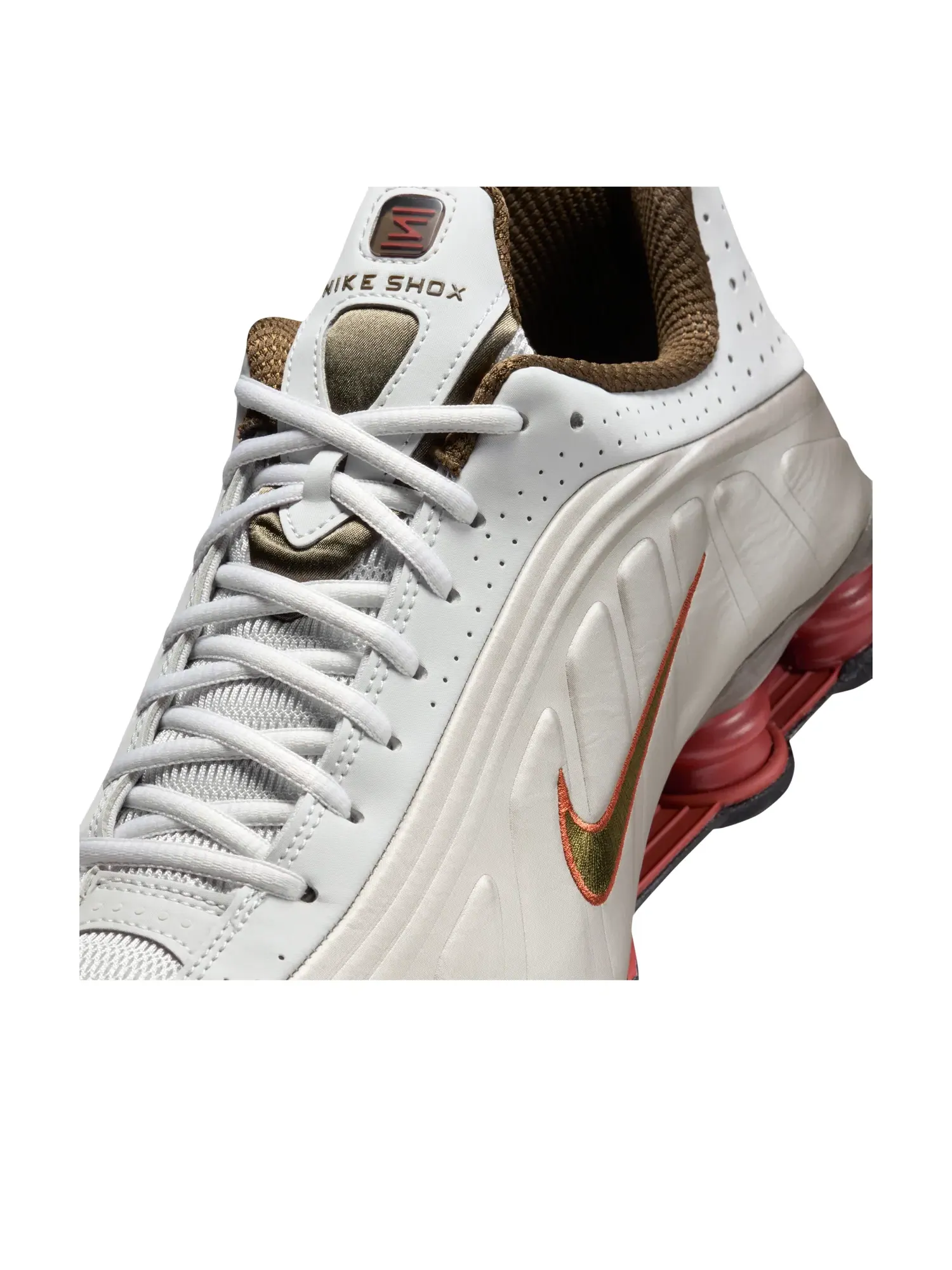 Кроссовки Nike Shox R4 'White Red Grey' HQ1988-010 — изображение 5 из 6, черный