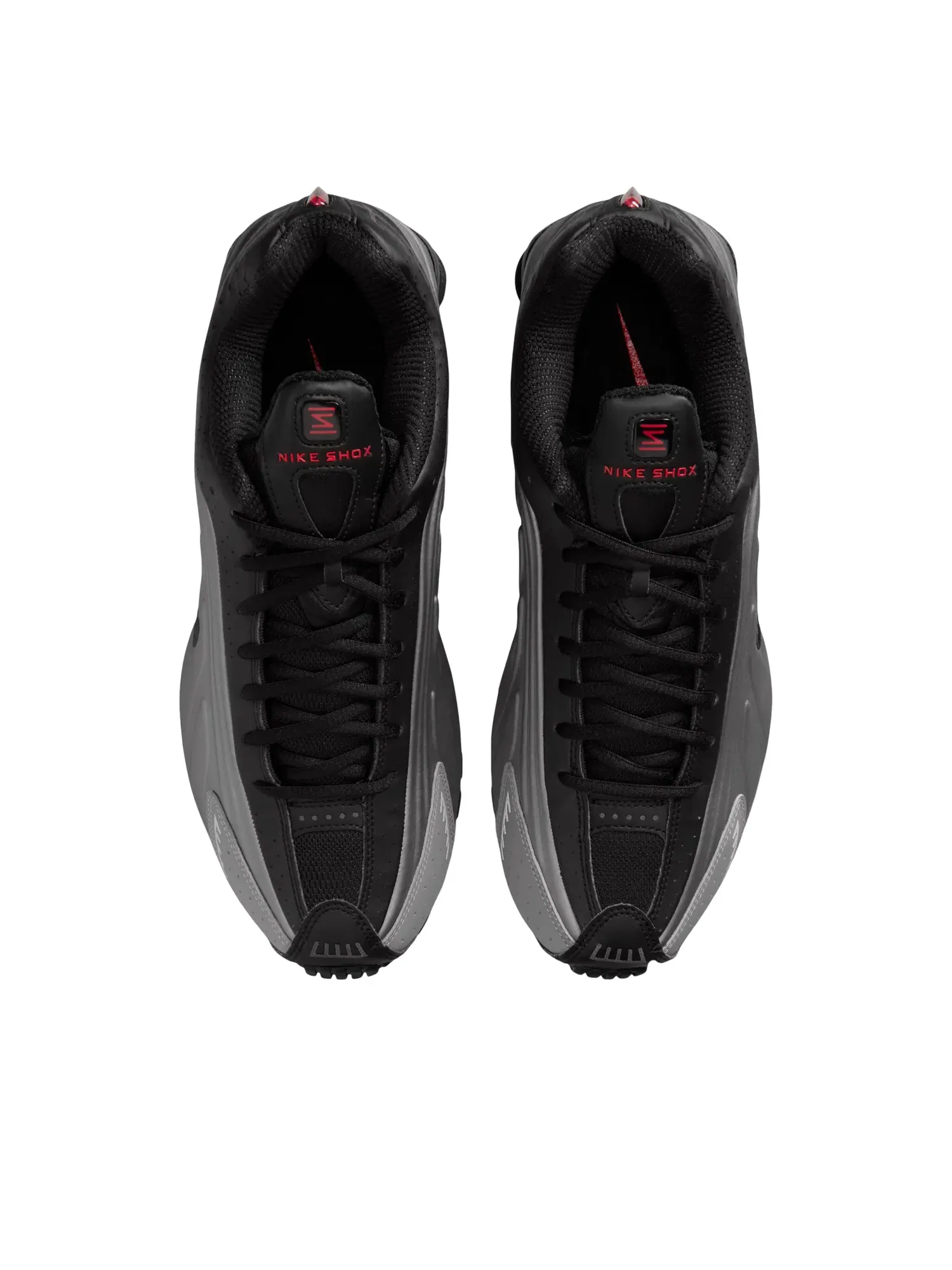 Мужские кроссовки с шнуровкой Nike Shox R4 Pencil Point Black — изображение 3 из 7, серый
