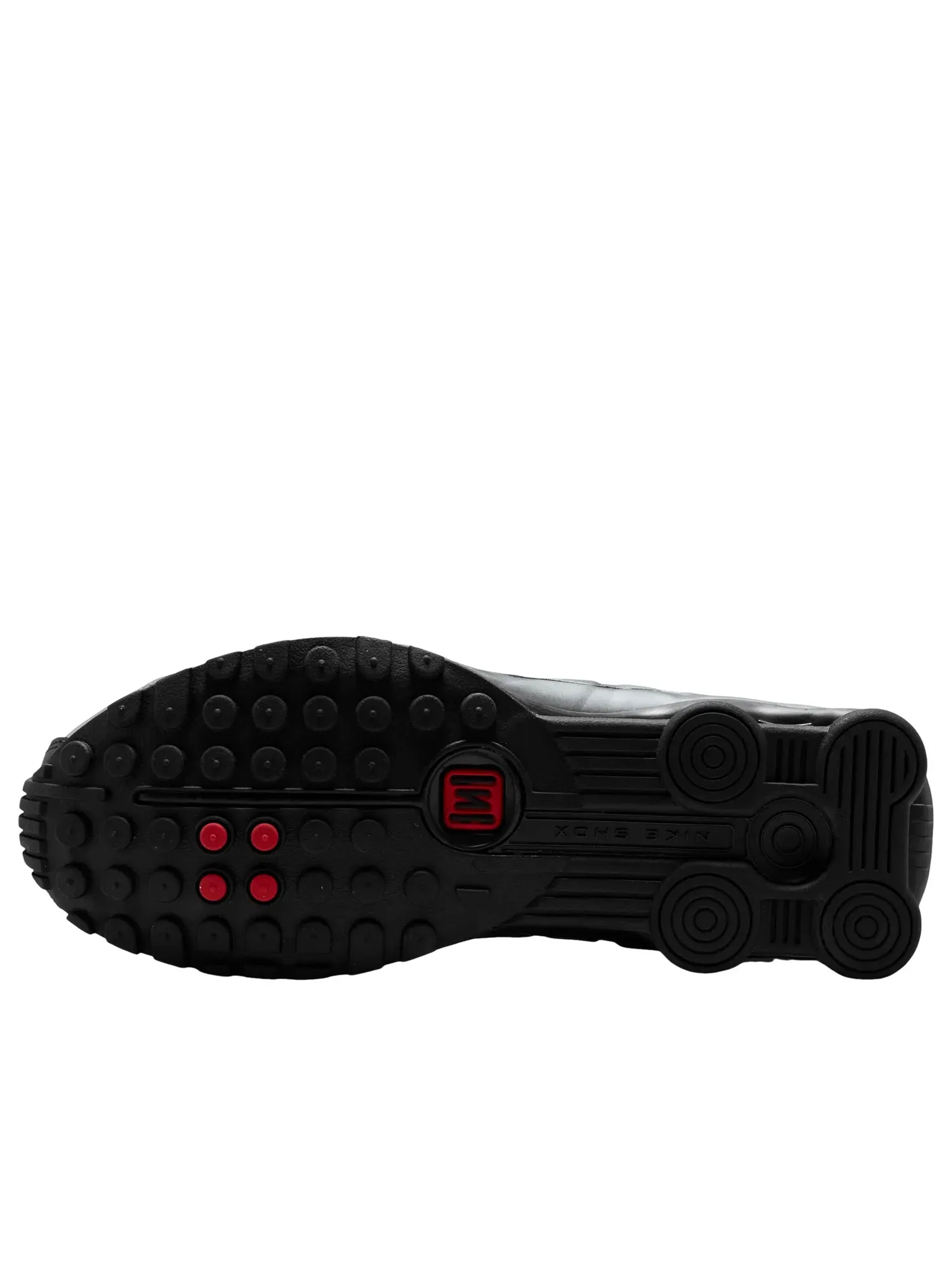 Мужские кроссовки с шнуровкой Nike Shox R4 Pencil Point Black — изображение 6 из 7, серый