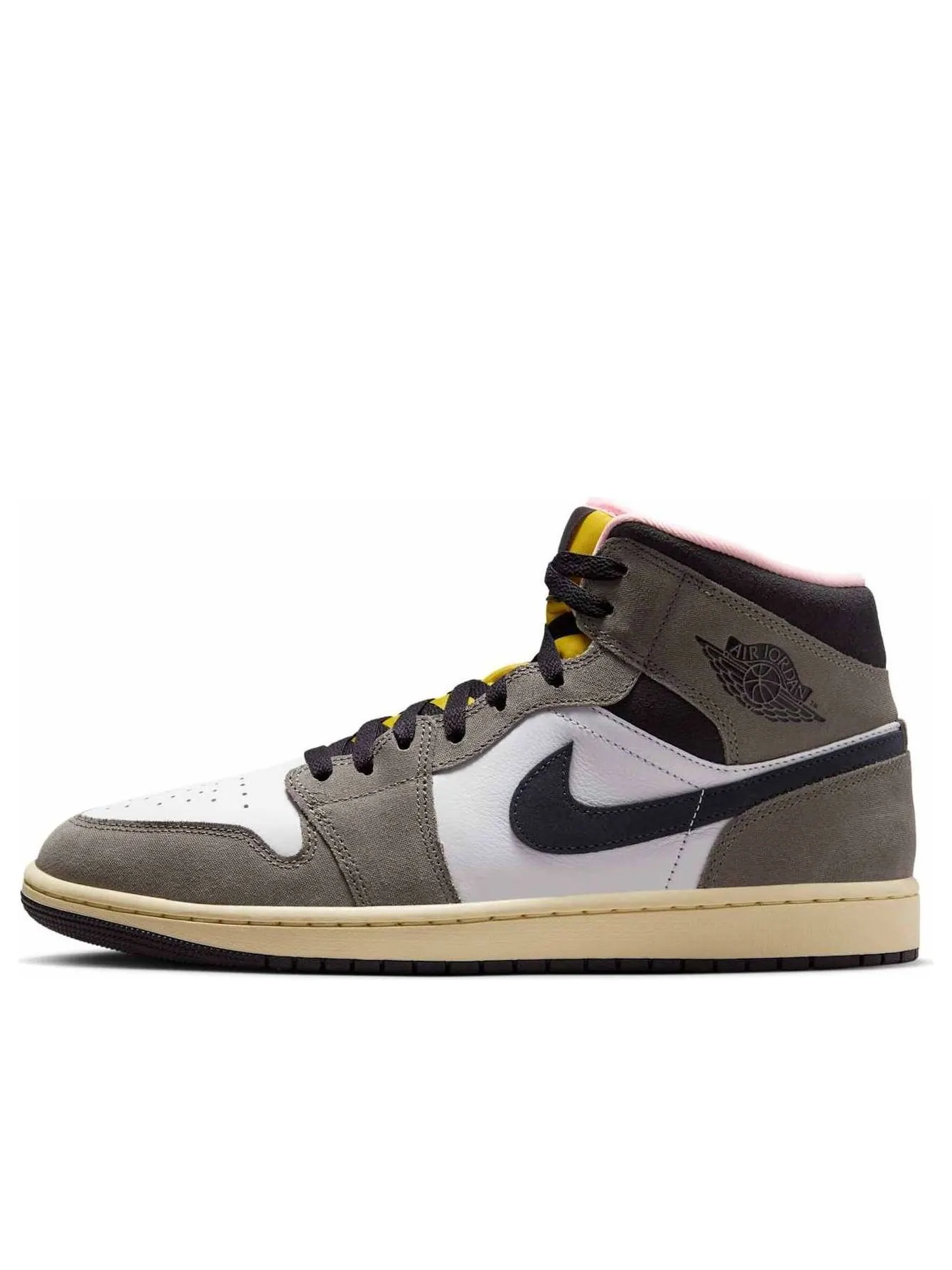 Кроссовки Air Jordan 1 Mid SE 'White Cave Stone' — изображение 1 из 6, мульти