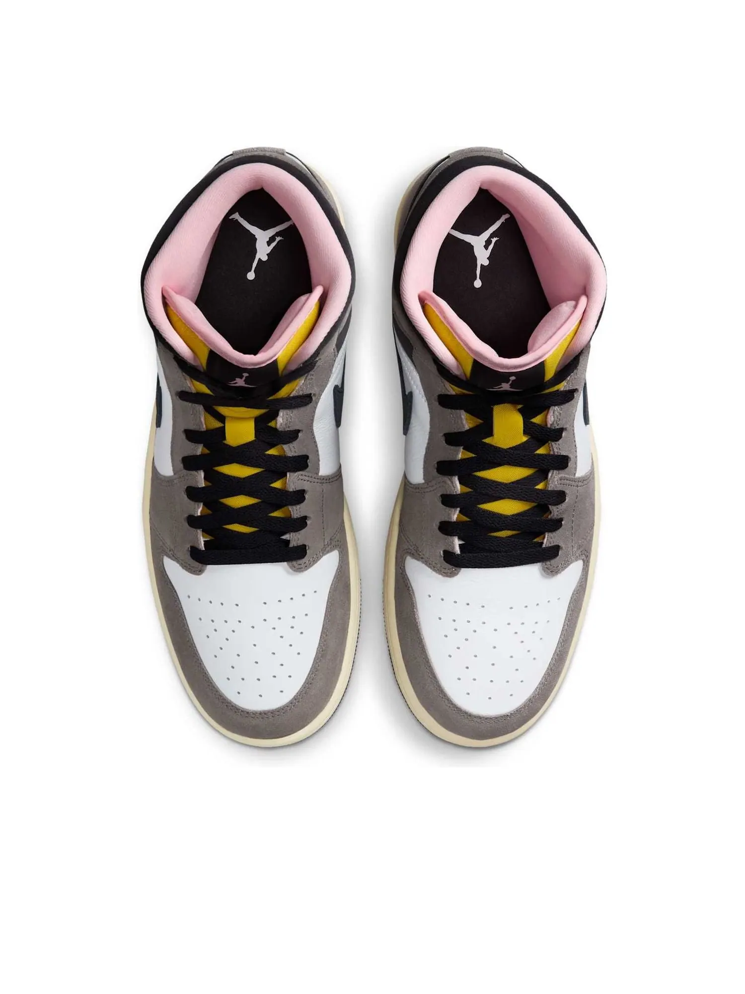 Кроссовки Air Jordan 1 Mid SE 'White Cave Stone' — изображение 2 из 6, мульти