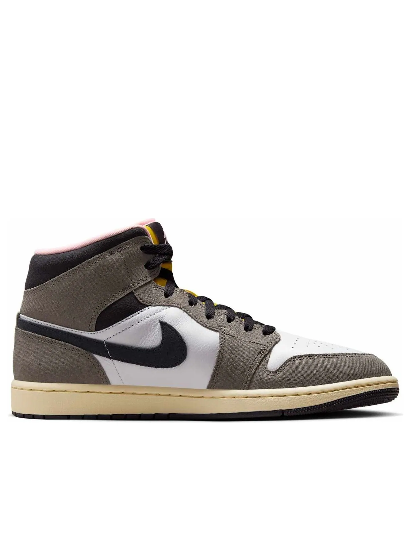 Кроссовки Air Jordan 1 Mid SE 'White Cave Stone' — изображение 6 из 6, мульти