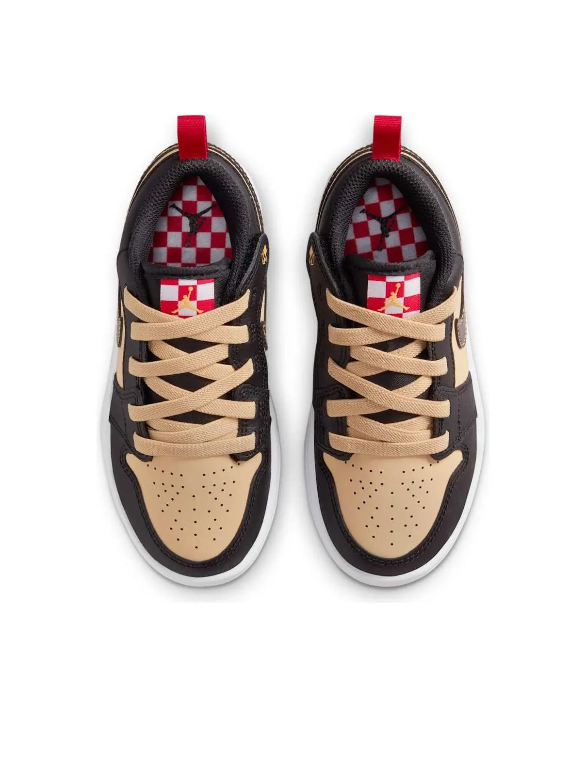 Кроссовки (PS) Air Jordan 1 Low ALT SE 'Pizza' — изображение 2 из 6, коричневый