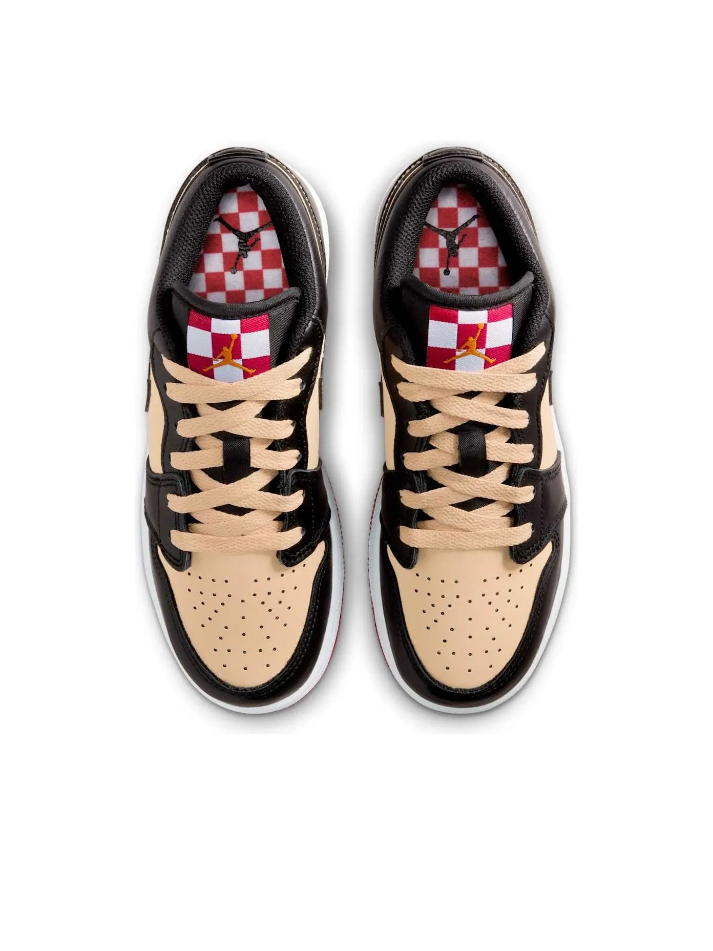 Кроссовки (GS) Air Jordan 1 Low 'Pizza' — изображение 2 из 6, мульти