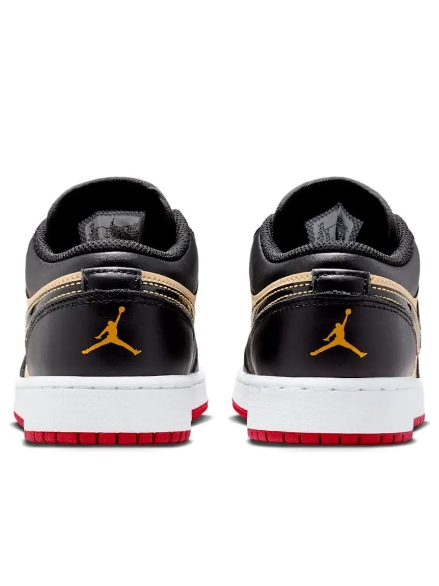 Кроссовки (GS) Air Jordan 1 Low 'Pizza' — изображение 3 из 6, мульти