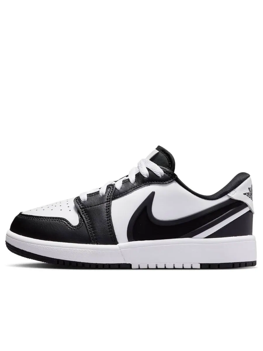 Кроссовки (GS) Air Jordan 1 Low RM EasyOn 'Black White' — изображение 1 из 6, черный