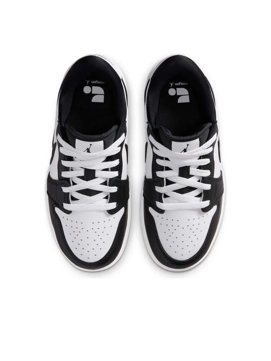 Кроссовки (GS) Air Jordan 1 Low RM EasyOn 'Black White' — изображение 4 из 6, черный